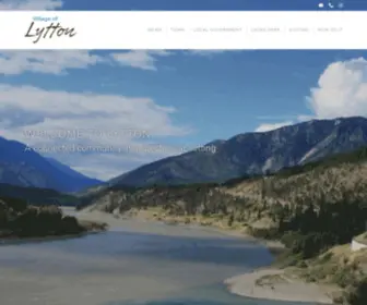 LYtton.ca(Village of Lytton) Screenshot