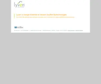 Lyven.com(Soufflet Biotechnologies) Screenshot