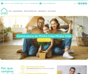 Lyxengenharia.com.br(Construtora do Casa Verde e Amarela) Screenshot