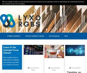 Lyxorgbs.com(Forex Trading News and Analysis) Screenshot