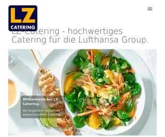 LZ-Catering.de(Lufthansa Group Taste & More) Screenshot