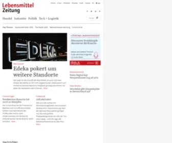 LZ-Net.de(News aus Handel und Konsumgüter) Screenshot