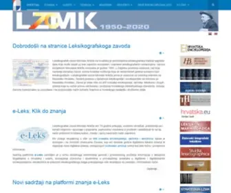LZMK.hr(Početna) Screenshot