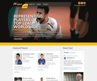 LZsport-Pro.com(Professional Volleyball Agency) Screenshot