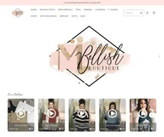 M-Bellishboutique.com(M-Bellish Boutique) Screenshot