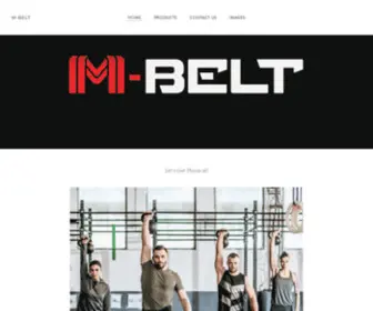 M-Belt.co(M-BELT - Home) Screenshot