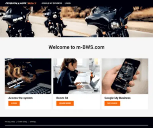 M-BWS.com(M BWS) Screenshot