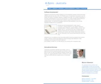 M-Bytes.com(Australia) Screenshot