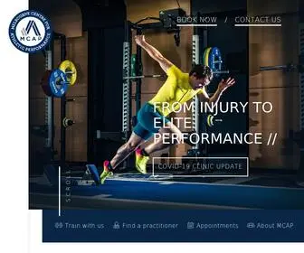 M-Cap.com.au(Physiotherapy Essendon) Screenshot