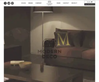 M-Deco.co.jp(MODERN DECO株式会社) Screenshot