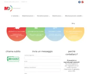 M-D.it(Chiama gratis il numero verde 800134357 per un sopralluogo gratuito ed immediato. Garanzie MD) Screenshot