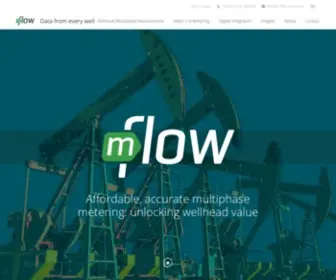 M-Flow-Tech.com(Data from every well) Screenshot