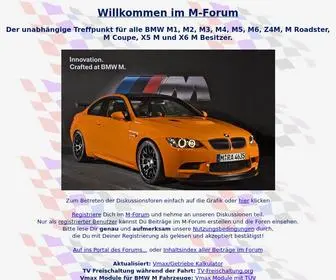 M-Forum.de(Beiträge) Screenshot