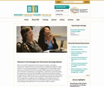 M-I-E.org(Management Information Exchange) Screenshot