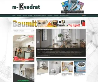 M-Kvadrat.ba(Građevinarstvo i arhitektura) Screenshot