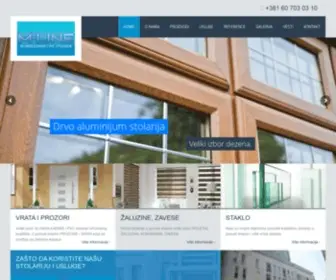 M-LinepVc.com(M-Line PVC i Aluminijumska stolarija Užice, Sevojno, Zlatibor) Screenshot