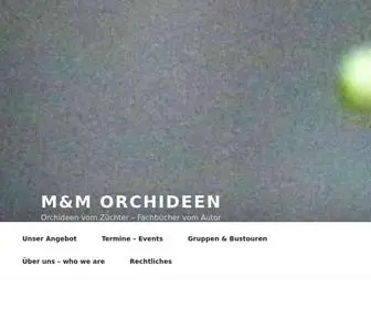 M-M-Orchid.com(Die Orchideen) Screenshot