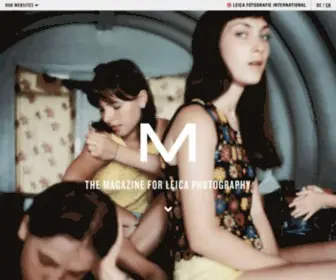 M-Magazine.photography(The Magazine for Leica M Photography) Screenshot