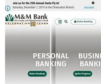 M-Mbank.com(M&M Bank) Screenshot