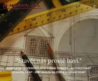 M-M.cz(Stavební firma) Screenshot