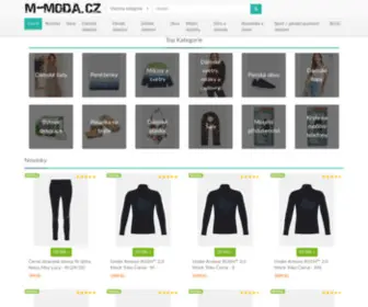 M-Moda.cz(Levné módní značkové oblečení a doplňky pro ženy) Screenshot