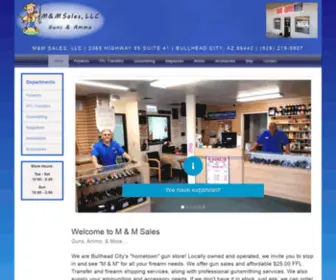 M-Msale.com(M & M Sales) Screenshot