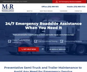 M-Rmechanical.com(Heavy Truck Equipment Repair) Screenshot