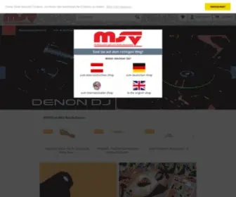 M-S-V.eu(Musikgeschäft am Rande von Wien) Screenshot