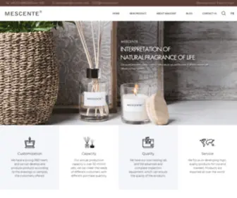 M-Scent.com(Scented Candle) Screenshot