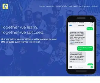 M-Shule.com(Together We Learn) Screenshot