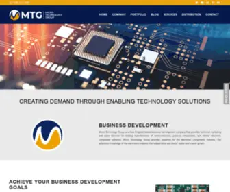 M-T-G.com(MTG Electronics Components) Screenshot