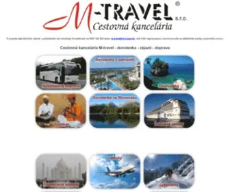 M-Travel.sk(Cestovná) Screenshot