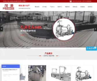 M-YYZ.com(烟台茂源食品机械制造有限公司) Screenshot