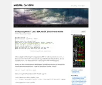 M0SPN.co.uk(Amateur Radio) Screenshot