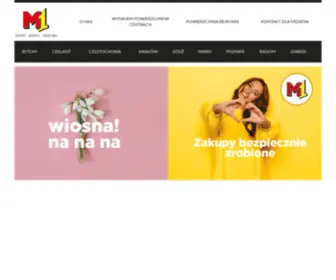M1-Centrum.pl(Zapraszamy na zakupy) Screenshot