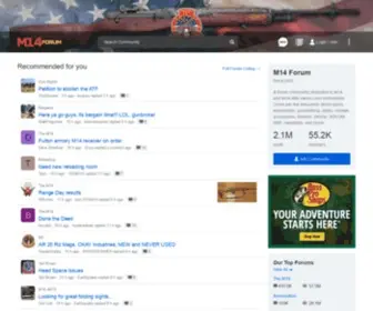 M14Forum.com(M14 Forum) Screenshot