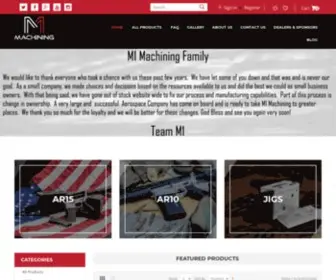 M1Machining.com(M1 Machining) Screenshot