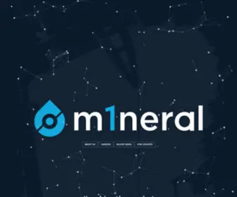 M1Neral.com(The Mineral Intelligence Platform) Screenshot