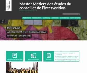 M2-ADL.info(Aménagement et développement local) Screenshot