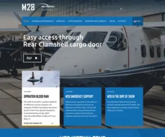 M28Aircraft.com(M28 ® aircraft a Sikorsky Company) Screenshot