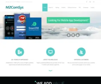 M2Comsys.com(M2ComSys Inc) Screenshot