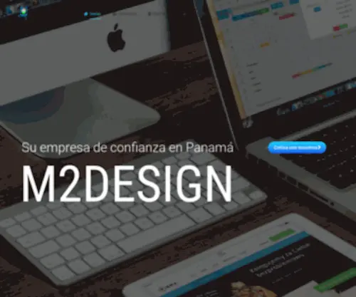 M2Design.com.pa(Diseño Web Panama) Screenshot