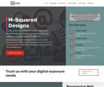 M2Designs.co.za(M-Squared Designs) Screenshot