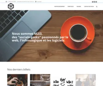 M2I3.com(Connecter les besoins au solutions) Screenshot