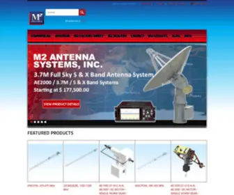 M2INC.com(M2 Antenna Systems Inc) Screenshot