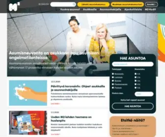 M2Kodit.fi(Vuokrakodit kaupungin reiluimmilla neliöillä) Screenshot