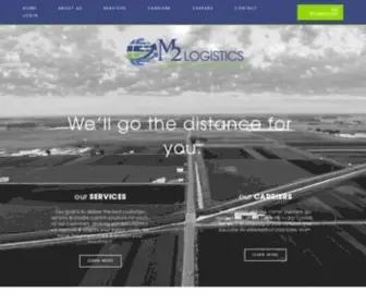 M2Logistics.com(M2 Logistics) Screenshot