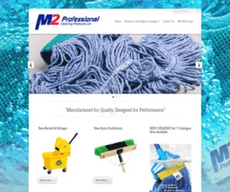 M2MFG.com(M2 Professional Cleaning Products) Screenshot