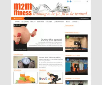 M2Mfitness.co.uk(M2M Fitness Brighton & Hove) Screenshot