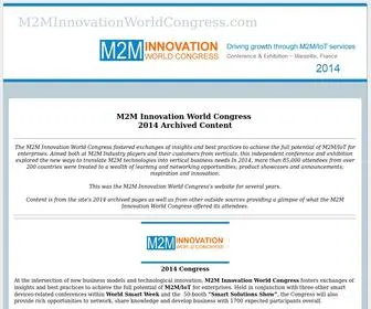 M2MinnovationWorldcongress.com(M2M Innovation World Congress) Screenshot